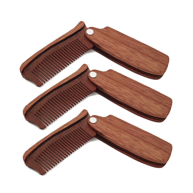 Mens Beard Comb Foldable - Husband Birthday Gifts