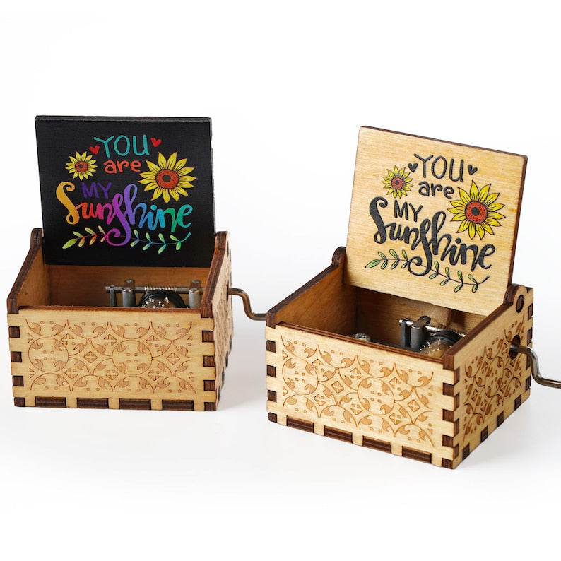 You Are My Sunshine Music Box Sunflower