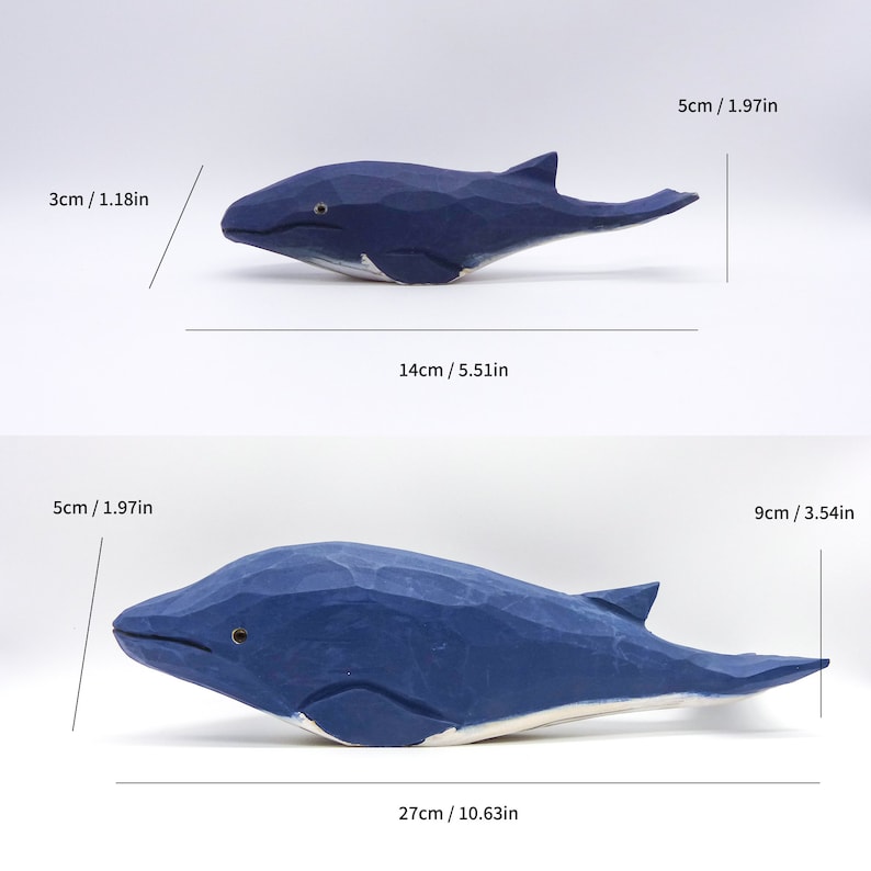 Handmade Wooden Whale