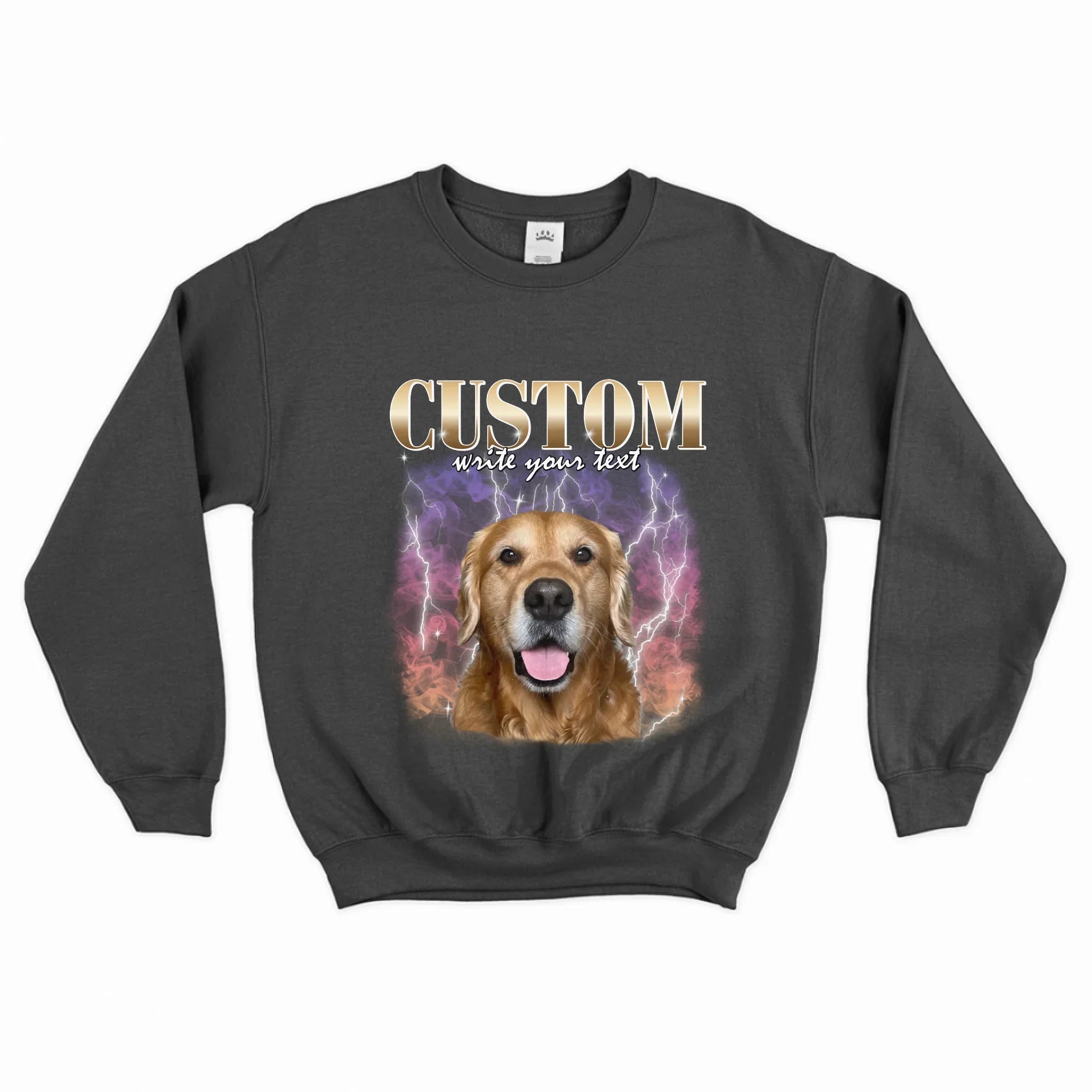 Custom Vintage Style Pet Sweatshirt